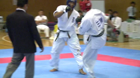 MMA tournament Stock Footage 32287528