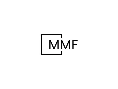 MMF letter initial logo design vector illustration Stock Illustration