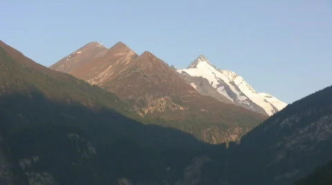 MMount Grossglockner, Austria Stock Footage 618888