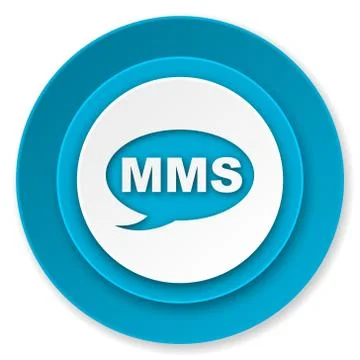 Mms icon, message sign. Stock Illustration