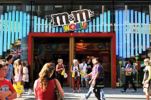 M&amp;Ms World Foto stock