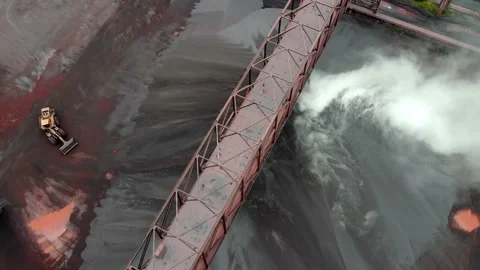 MN North Shore Taconite Processing Stockbeeldmateriaal 142817892