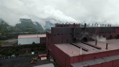 MN North Shore Taconite Processing Stockbeeldmateriaal 142818153