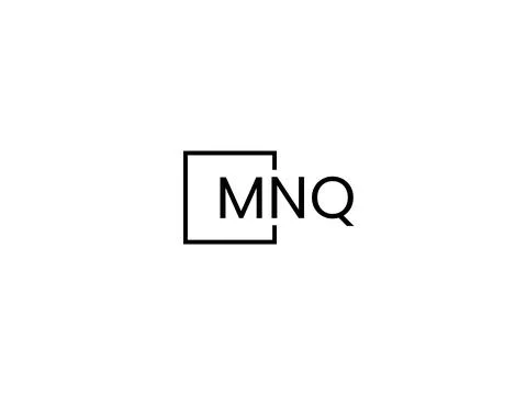 MNQ letter initial logo design vector illustration Stock Illustration