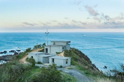 Moa Point Fort Foto stock