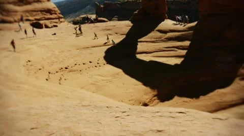 Moab arch 動画素材 8853194