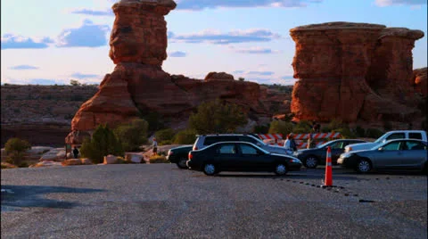 Moab caps drv Stock Footage 26099881
