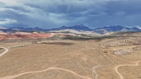 Moab Mountains | 4K Drone Footage Stock Footage 312902885