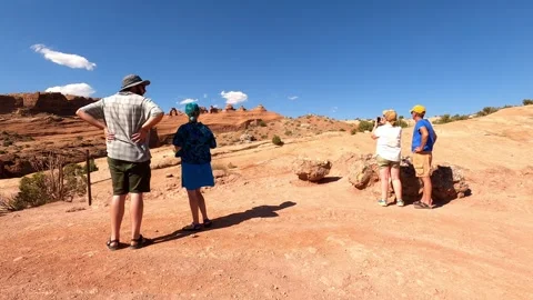 Moab, Utah August 07 2023 Arches Delicate Arch Видео 304187595