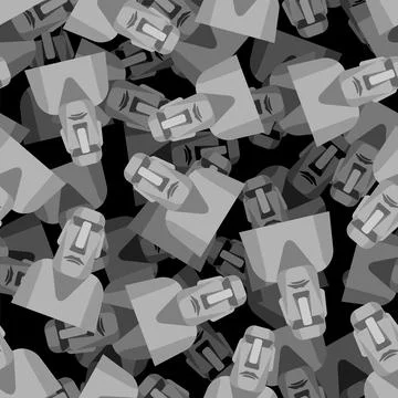 Moai pattern seamless. Easter Island idol background. ancient statues. vector イラスト素材