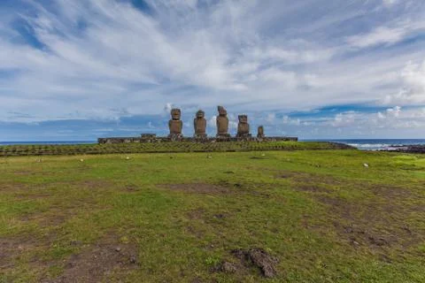 Moai Stock Photos