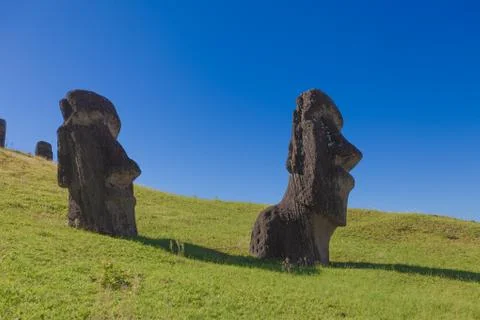 Moai Stock Photos