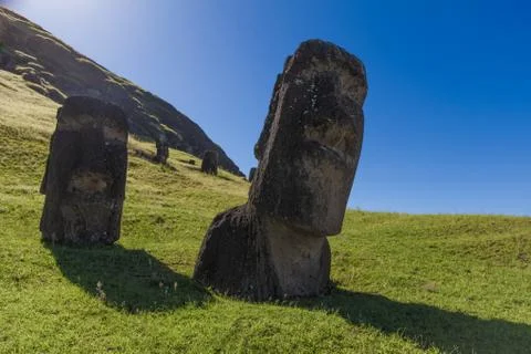 Moai Stock Photos