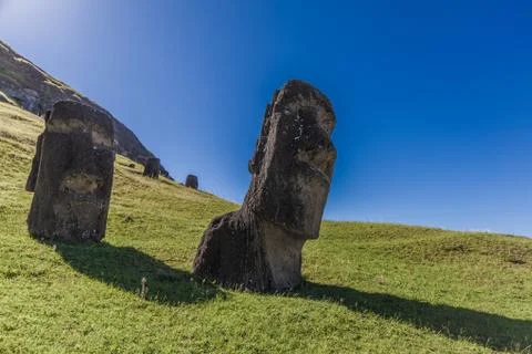 Moai Stock Photos