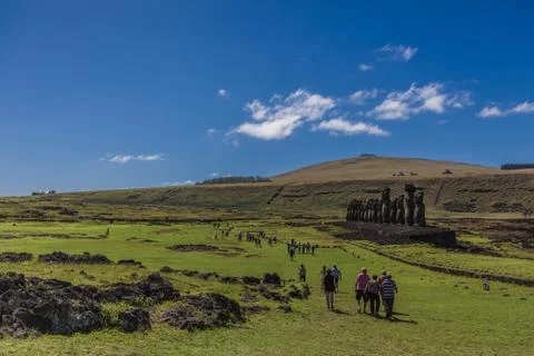 Moai Stock Photos