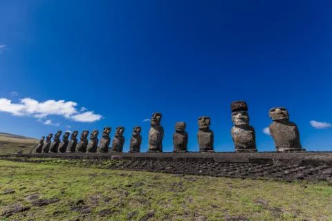 Moai Stock Photos