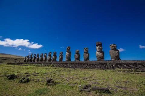 Moai Stock Photos