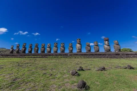 Moai Stock Photos