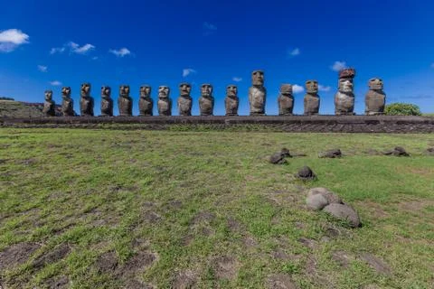 Moai Stock Photos