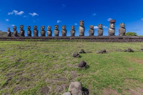 Moai Stock Photos