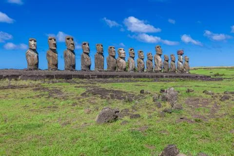 Moai Stock Photos