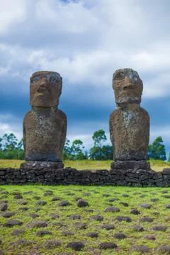 Moai Stock Photos