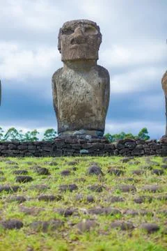 Moai Stock Photos