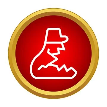 Moai statue icon representing ancient culture and travel Stock Illustration