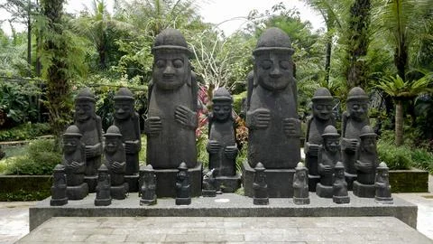 Moai Statue Replica Photos