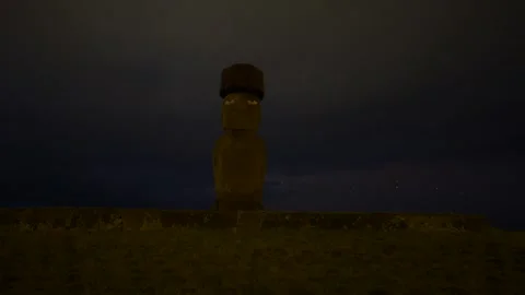 Moai_tim_noc Stock Footage 251829052