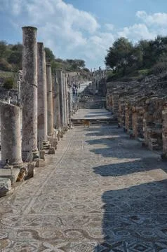 Moasaics, ephesus Stock Photos