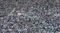 Mob Audience Supporters Community Fan Crowd World Cup Final Match Public Viewing HD Footage
