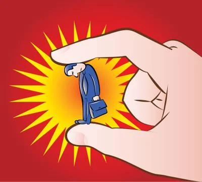 Mobbing Stock Illustration