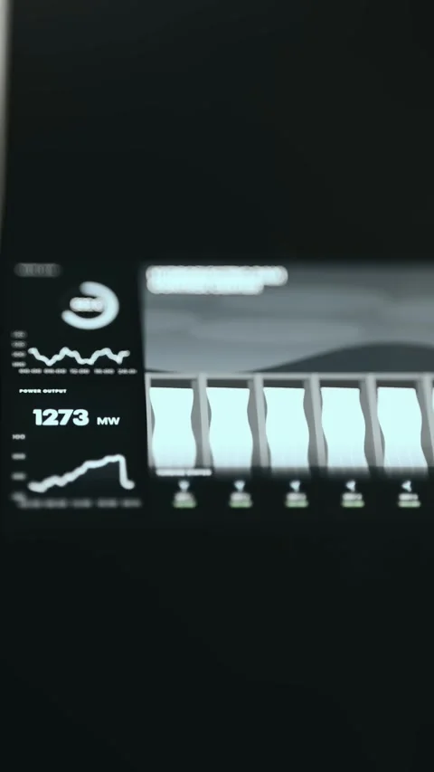 Mobile Advanced Telemetry Console Mobile Industrial Control Vídeo Stock 339608106