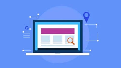 Mobile analytics platform delivers website performance insights. Stock Footage 313335072