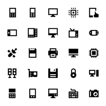 Mobile and Smart Devices Stock Illustration