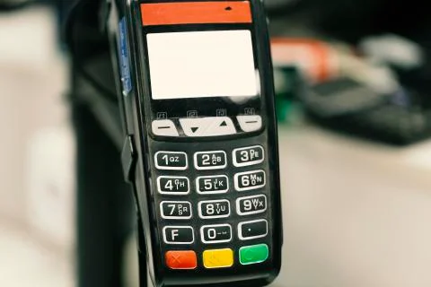 Mobile, android, iphone, virtual, smart, machine, credit card, debit card Stock Photos