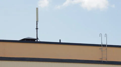 Mobile antenna Stock Footage 68417911