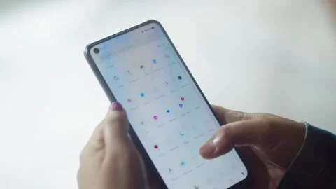 Mobile app Browsing, Social networking Video stock 244248111