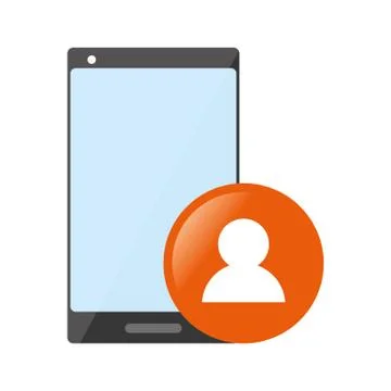 Mobile app development Illustrazione stock