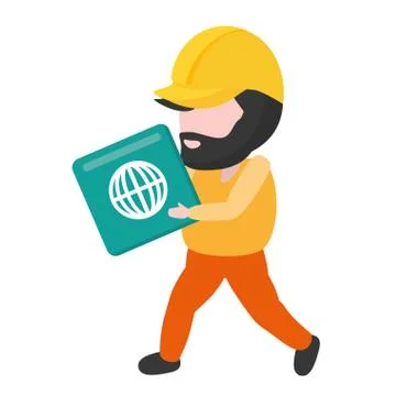 Mobile app development Illustrazione stock