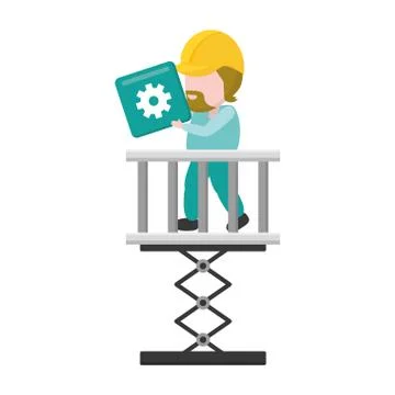 Mobile app development Stockillustratie