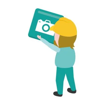 Mobile app development Stock-Illustration