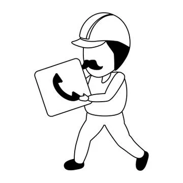 Mobile app development Illustrazione stock