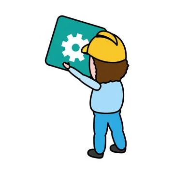 Mobile app development 스톡 일러스트