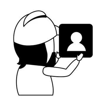 Mobile app development Illustrazione stock