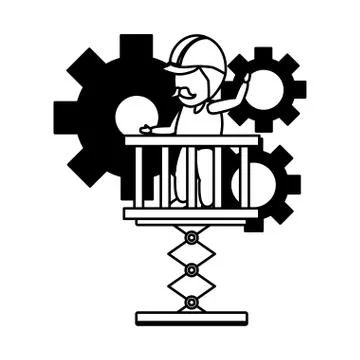 Mobile app development Illustrazione stock