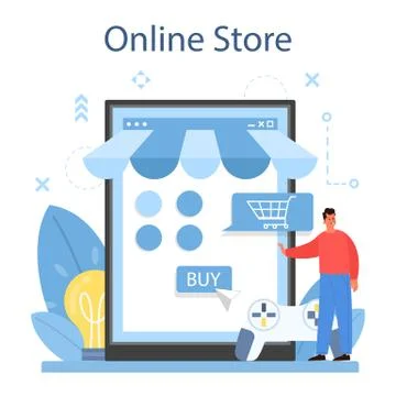 Mobile app development online service or platform. Modern Illustrazione stock