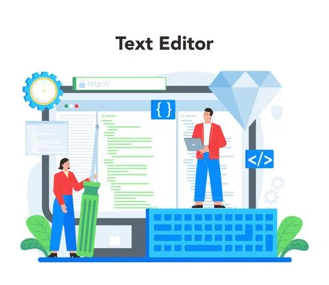 Mobile app development online service or platform. Modern technology 스톡 일러스트