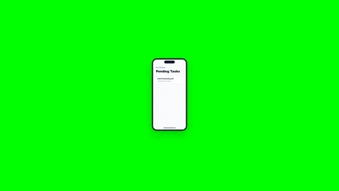 Mobile App Interface Demonstrating Task Completion and Progress Tracking Stock Footage 347034042